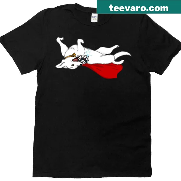 Oversized tee featuring Krypto the Superdog graphic