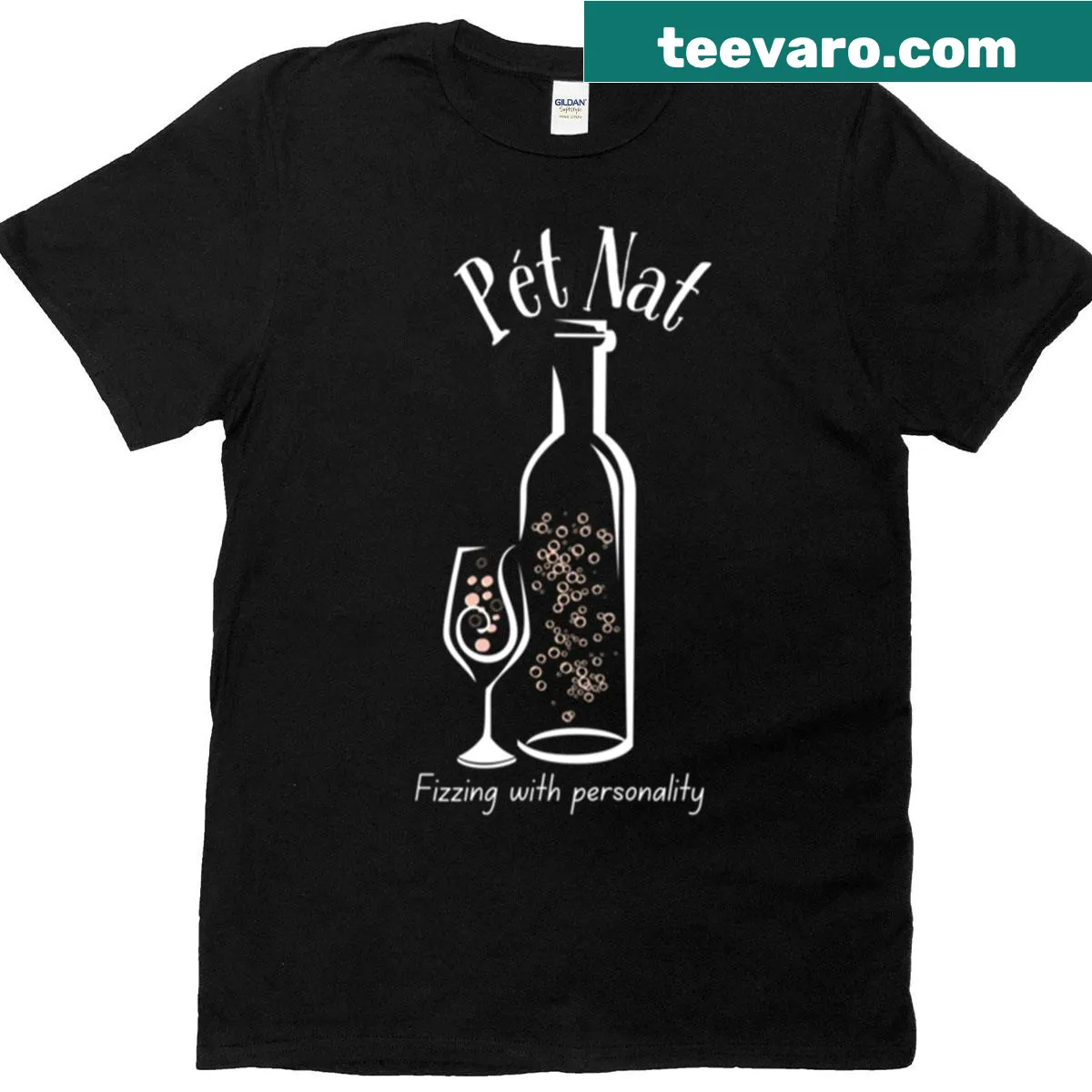 Red wine themed t-shirt with text 'More Wine Less Whine' — on a men's t-shirt