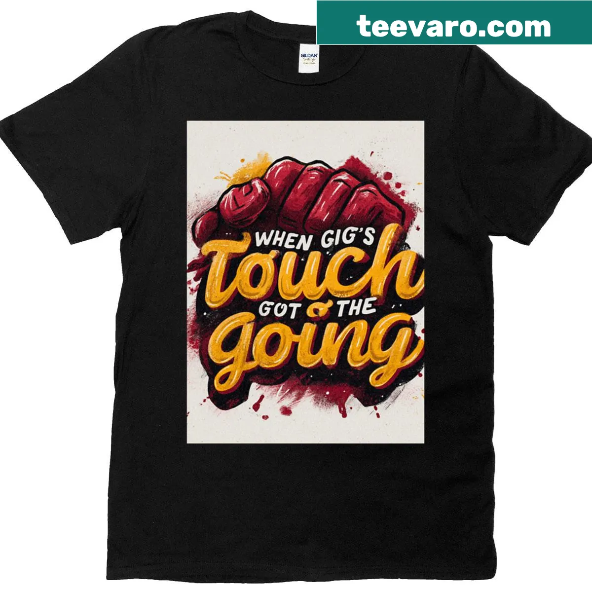 Psychology-themed t-shirt with neuron graphic and motivational text — on a men's t-shirt