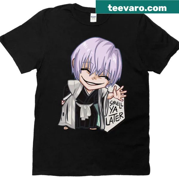 Funny Smell Ya Later Gin T-shirt with playful text