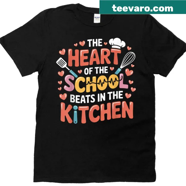 Heartfelt T-shirt honoring school lunch ladies