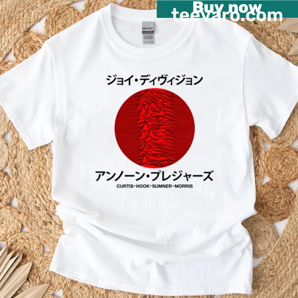 Minimalist abstract typography design on an oversized t-shirt