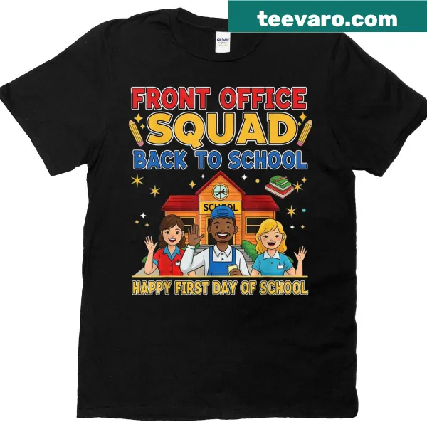 Back to school t-shirt with fun typography saying 'We Get It Done'
