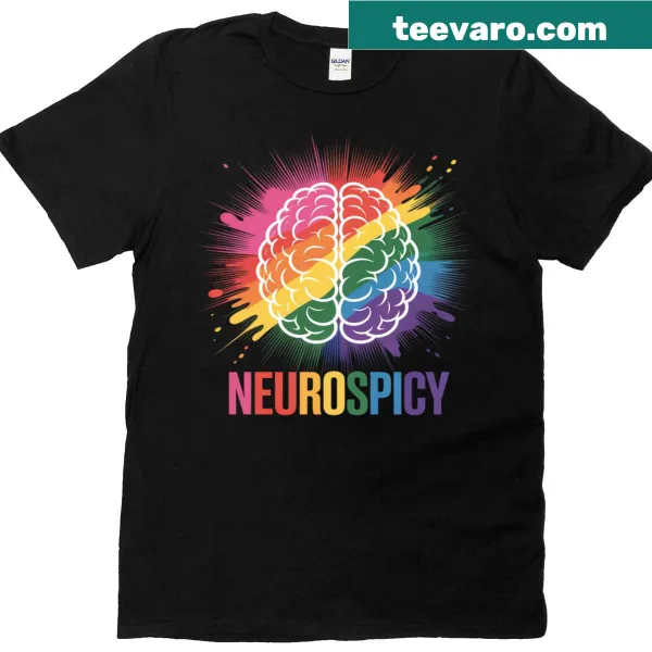 T-shirt promoting autism awareness and neurodiversity