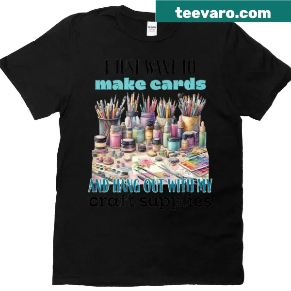 Cute cardmaking slogan T-shirt for crafters