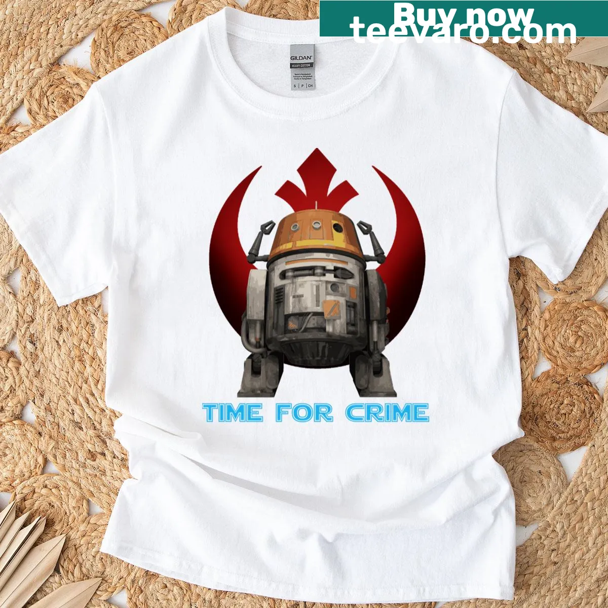 Vintage chopper motorcycle graphic t-shirt — on a men's t-shirt