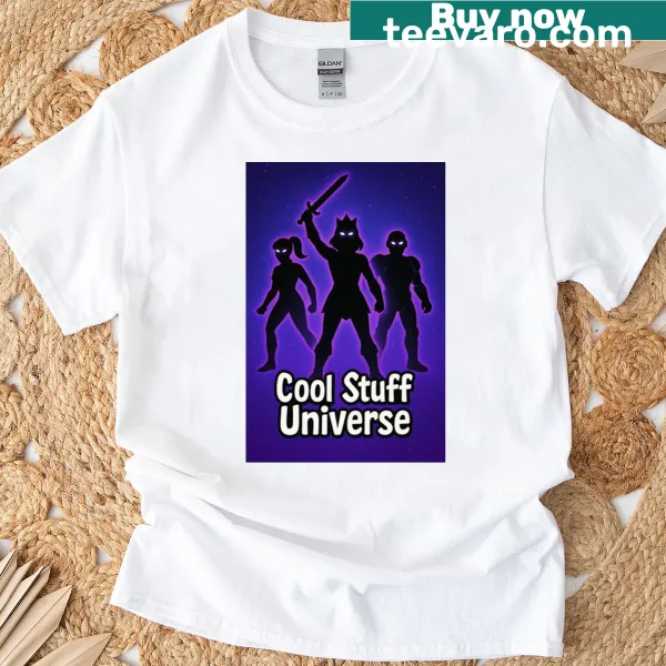 Cool Stuff Universe princess logo graphic t-shirt