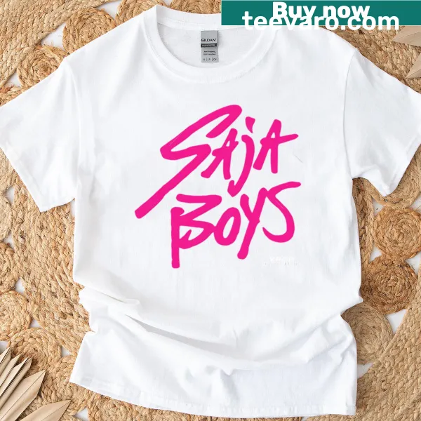 Playful graphic tee inspired by the Demon Saja Boys concept