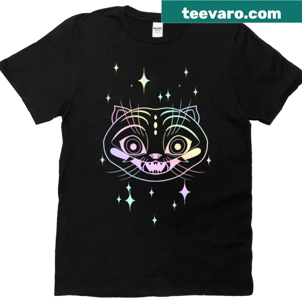 T-shirt featuring Derpy the Tiger in a humorous K-pop theme.