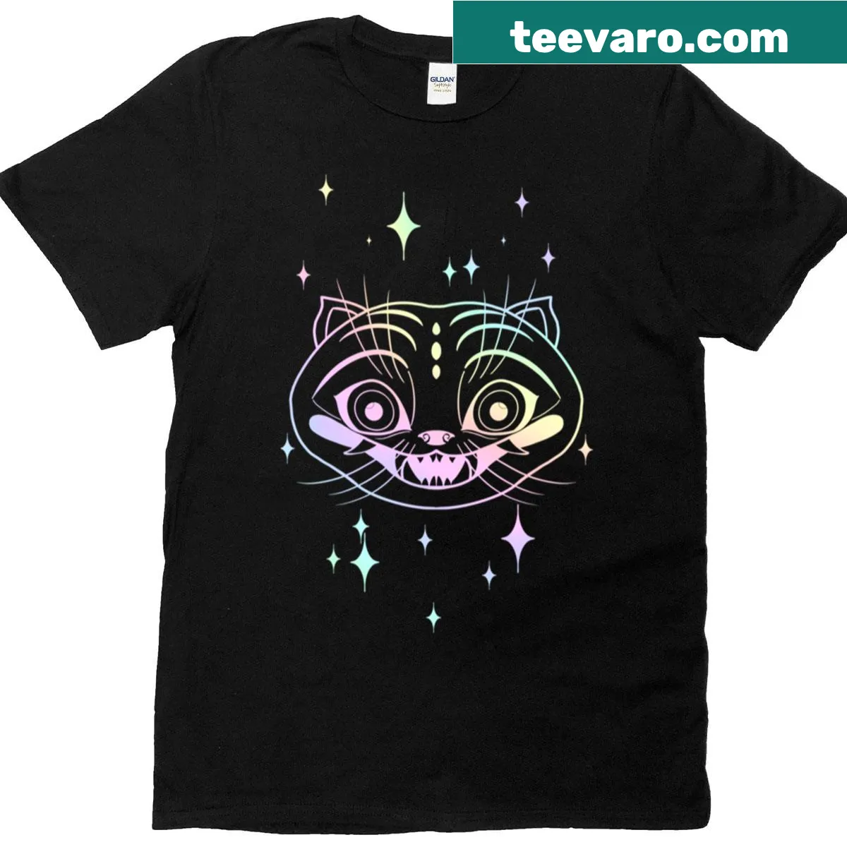 T-shirt featuring Derpy the Tiger in a humorous K-pop theme. — on a men's t-shirt