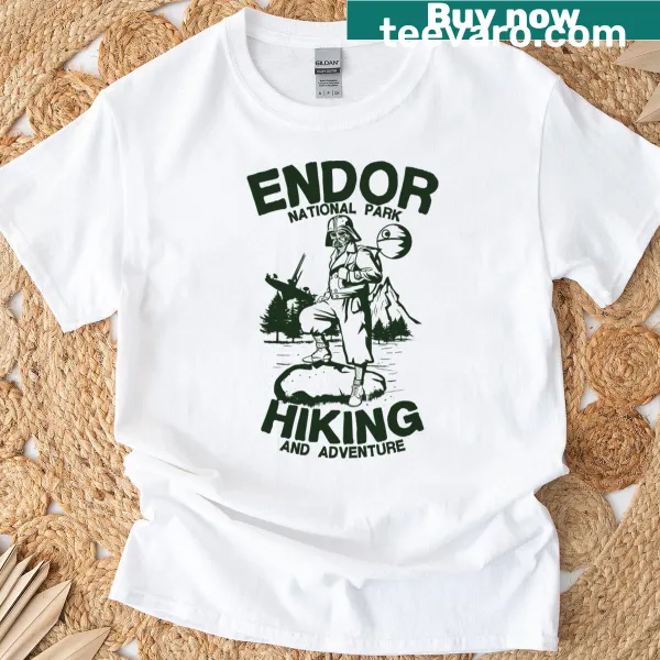 Illustrative Endor landscape hiking t-shirt