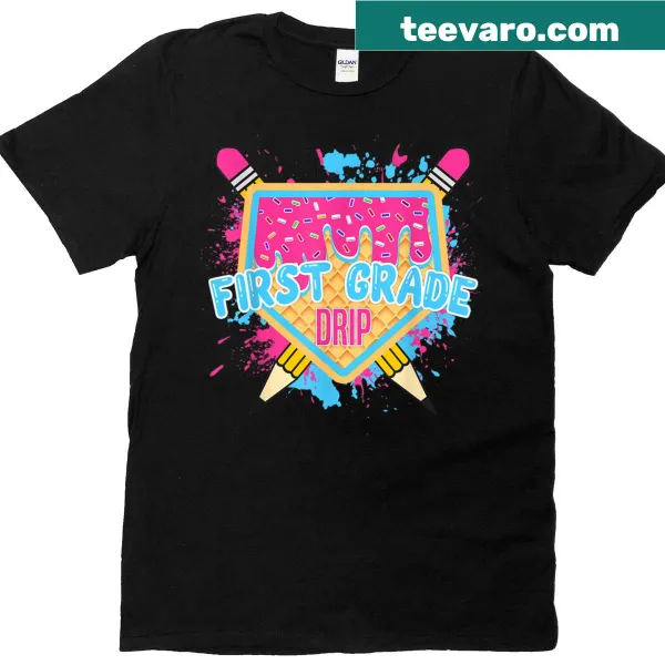 Playful design with ice cream and baseball graphics for kids.