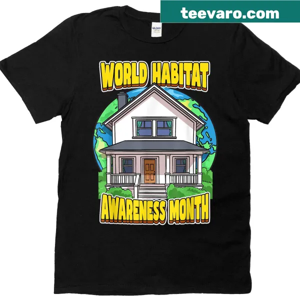 Habitat Awareness Month Protect The World Ecosystem T-shirt