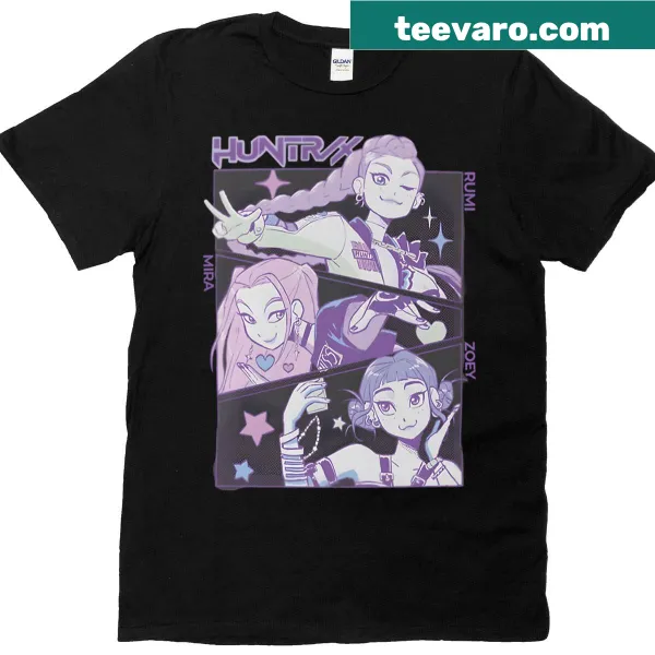 Oversized graphic T-shirt featuring Rumi Mika and Zoey