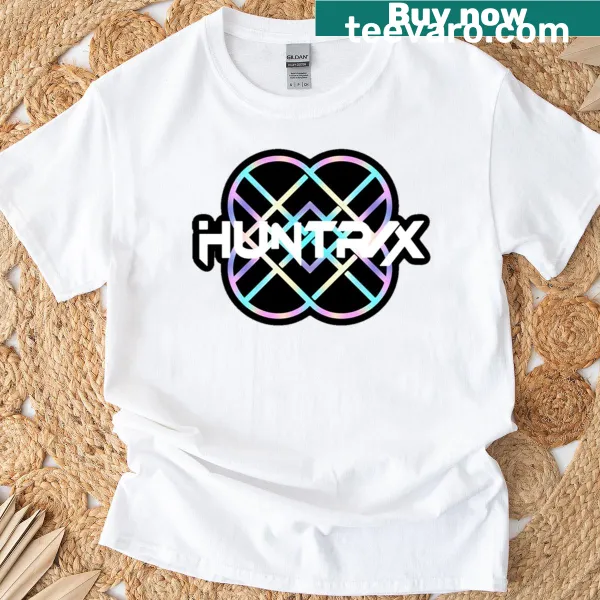 Huntrix Neon Logo T-shirt with bold graphic design