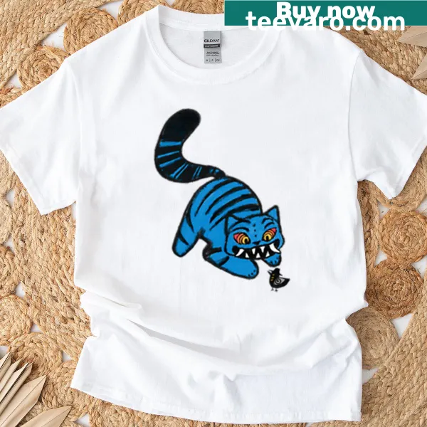 Oversized Kpop Demon Hunters t-shirt featuring Derpy the Tiger and Sussie the Bird