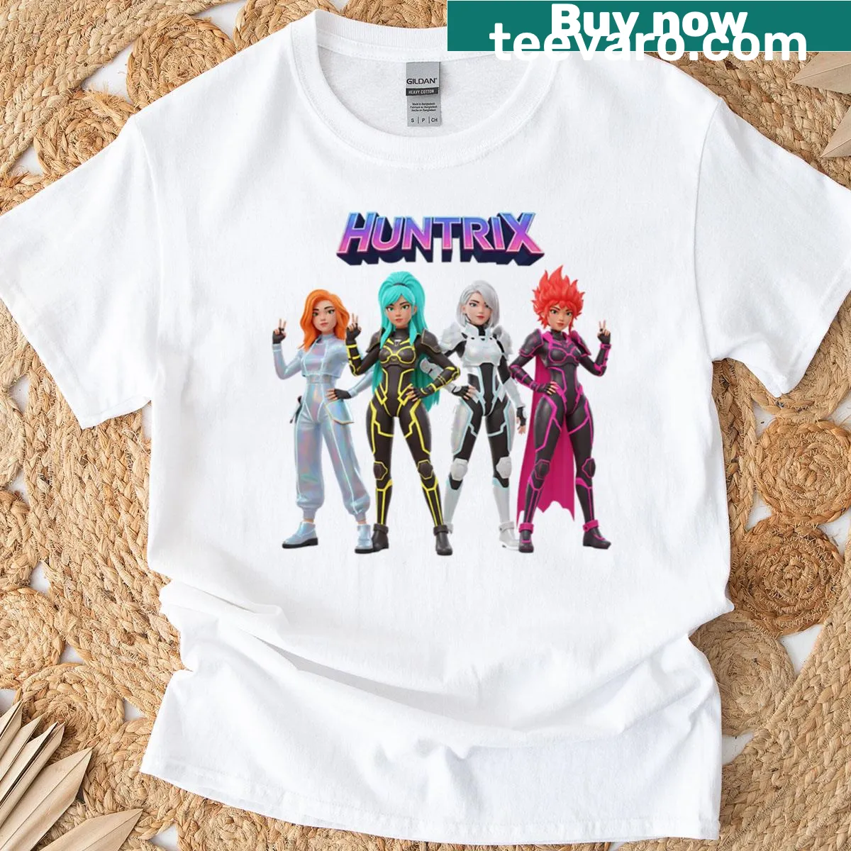 Kpop Huntrix Squad t-shirt for fans — on a men's t-shirt