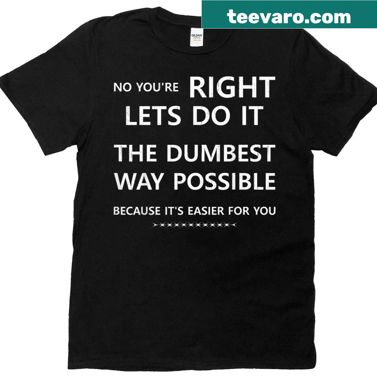 Sarcastic t-shirt with the phrase about ease in conversation — on a men's t-shirt