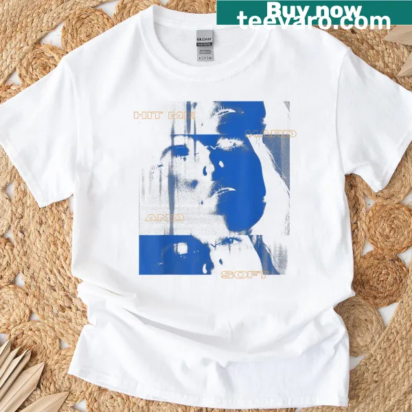 Billie Eilish photo t-shirt with a playful design