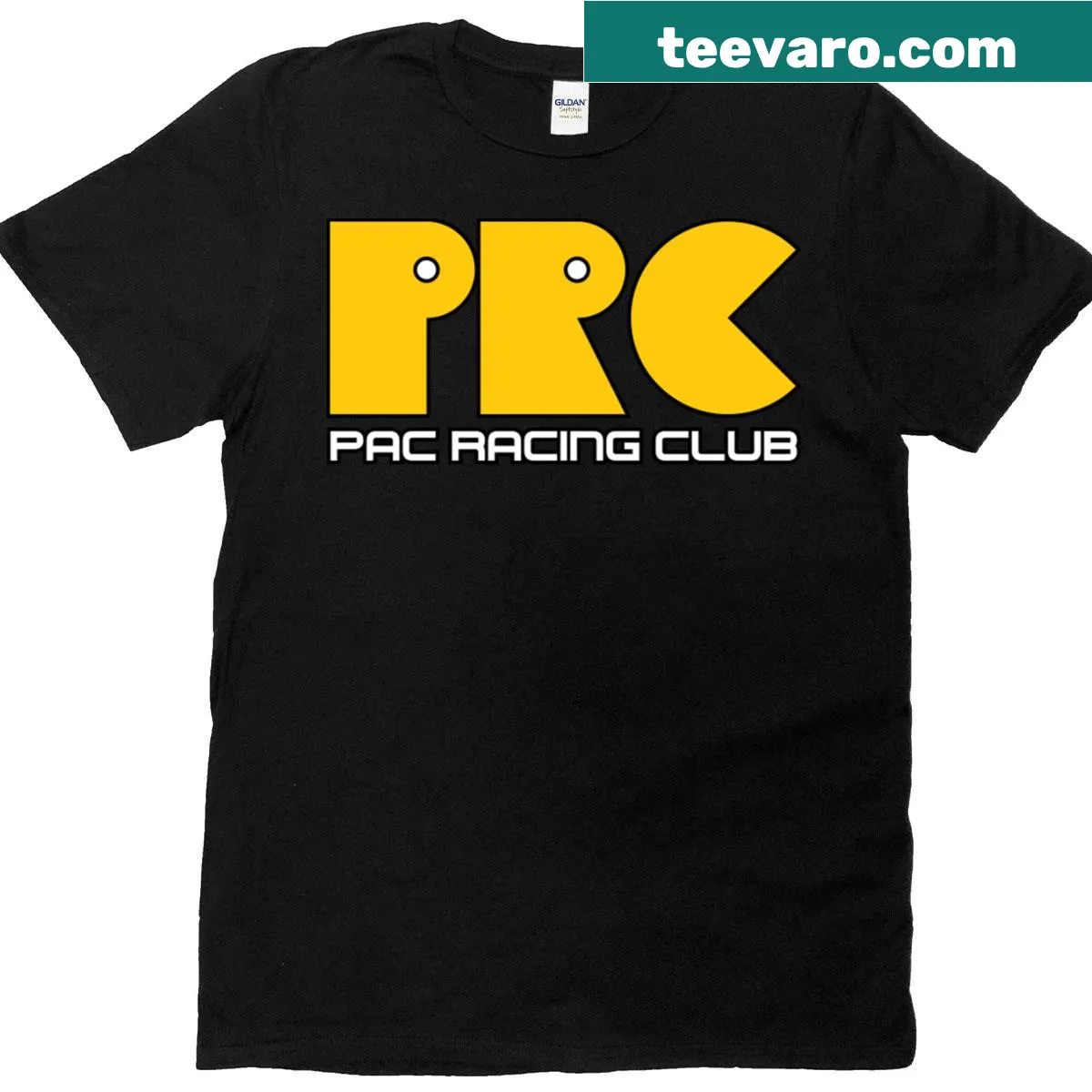 Dynamic t-shirt celebrating the essence of racing — on a men's t-shirt