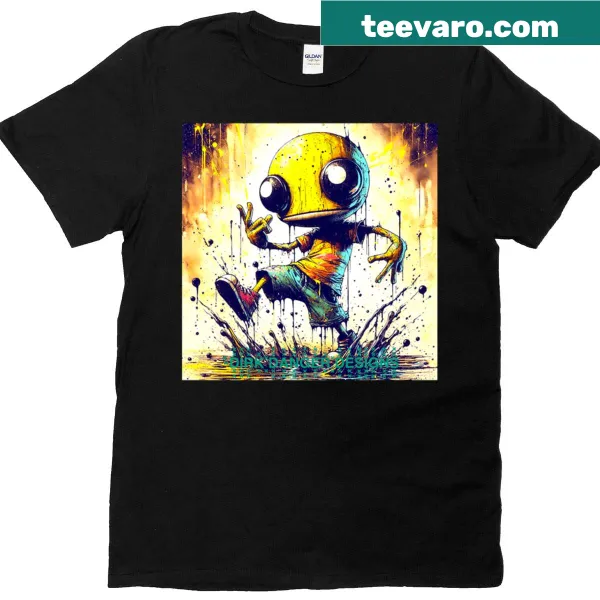 Funny T-shirt for kids with 'Sick Moves Little Man' text