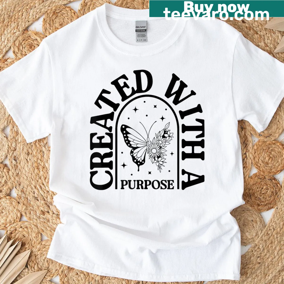 T-shirt featuring a skull with a guitar illustration — on a men's t-shirt