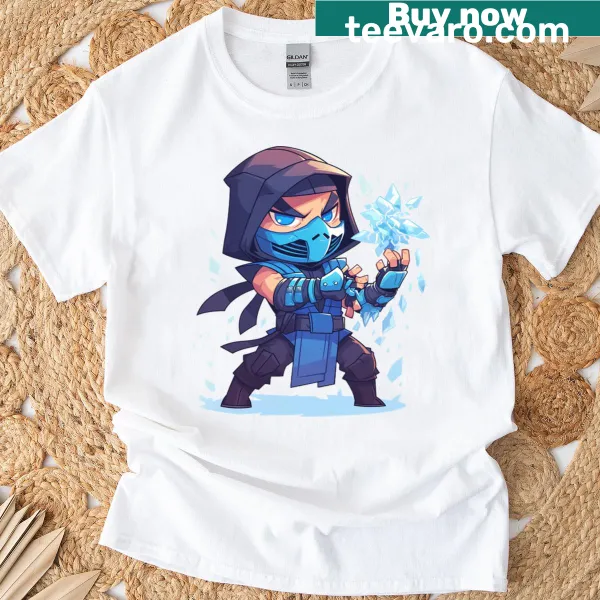 Sub Zero themed t-shirt for gamers