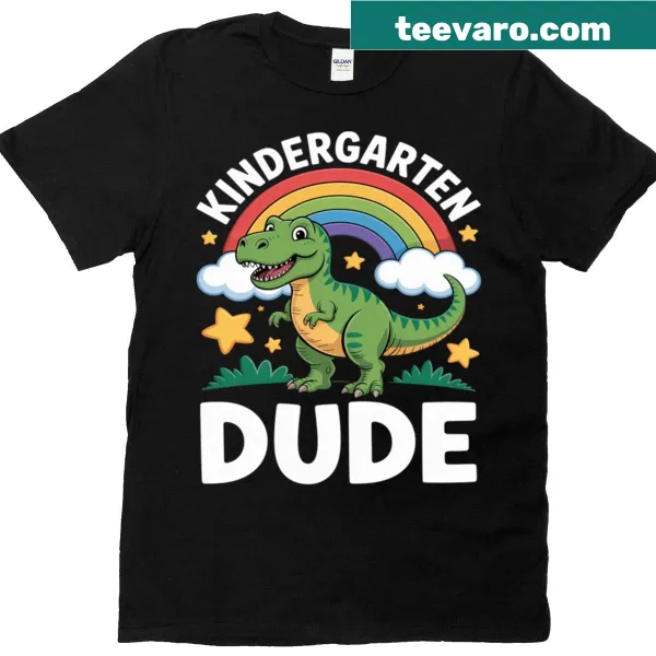 Illustration of a friendly T-rex dinosaur for kids