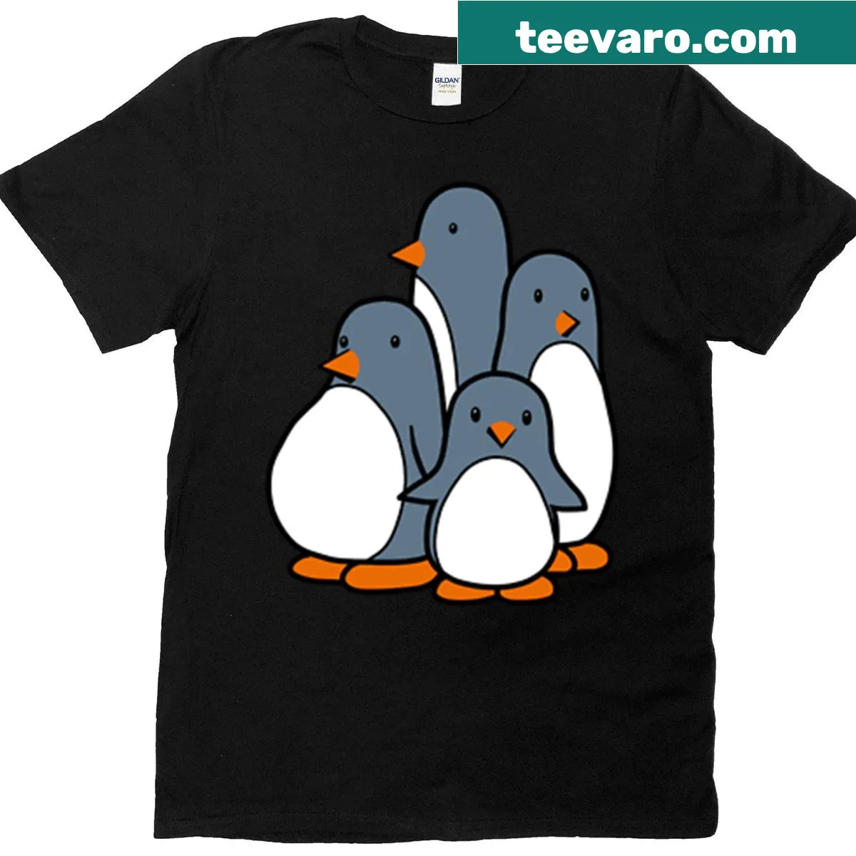 The Squad T-shirt with bold typography — on a men's t-shirt