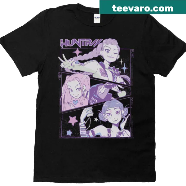 Vintage anime style t-shirt with retro movie design