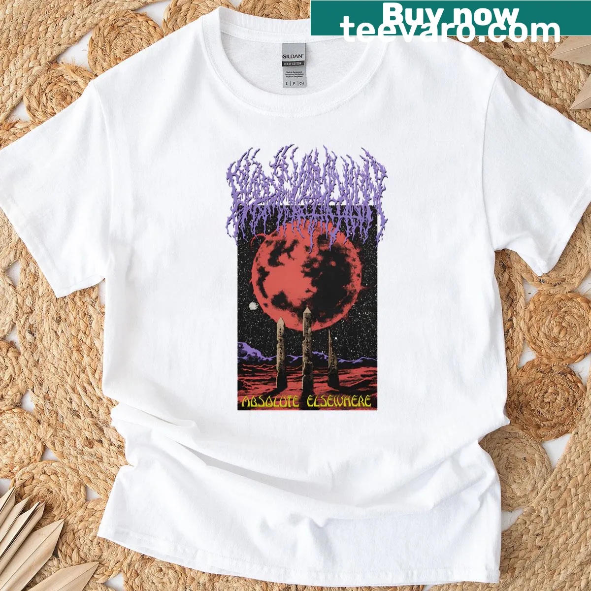 T-shirt with the phrase All Life Is Temporary — on a men's t-shirt