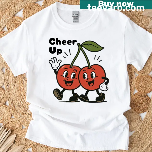T-shirt with a cheerful 'Cheer Up' message