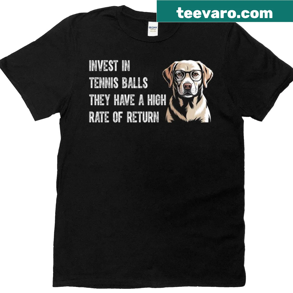 Funny T-shirt for accountants with finance-related humor — on a men's t-shirt