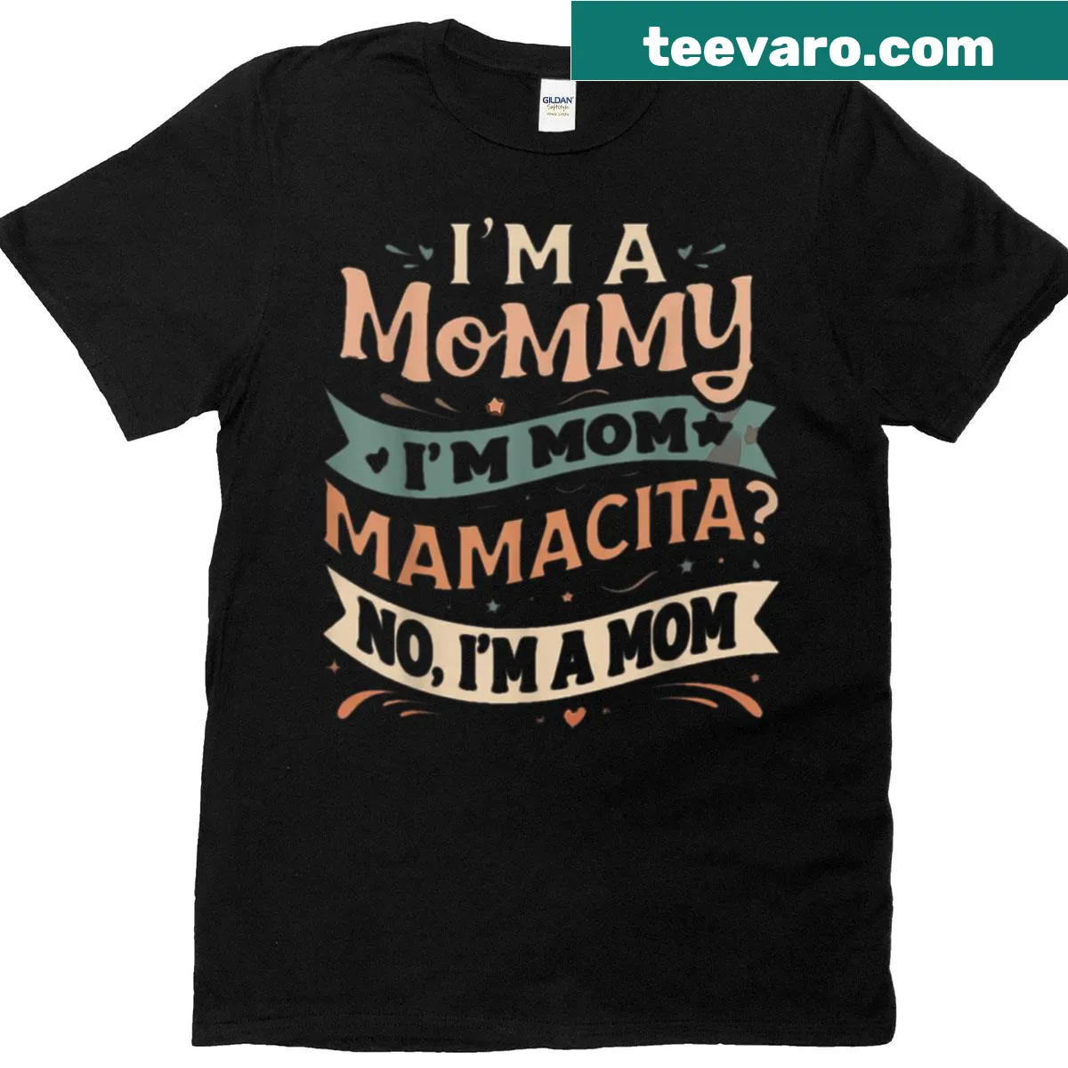Funny Love Island Mommy T-shirt with playful quote — on a men's t-shirt