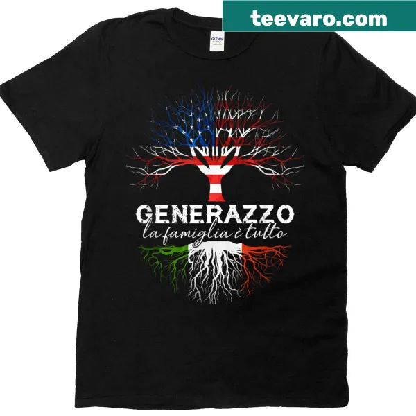 Italian family name Generazzo graphic t-shirt