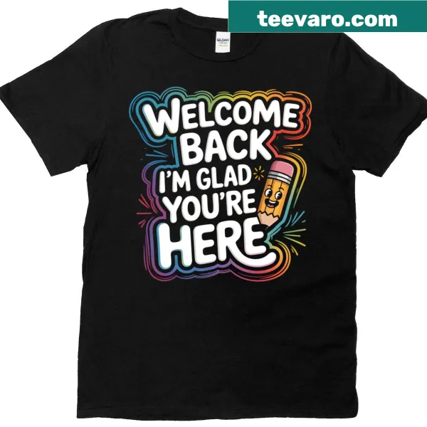Wholesome T-shirt for kids featuring a welcoming back-to-school message