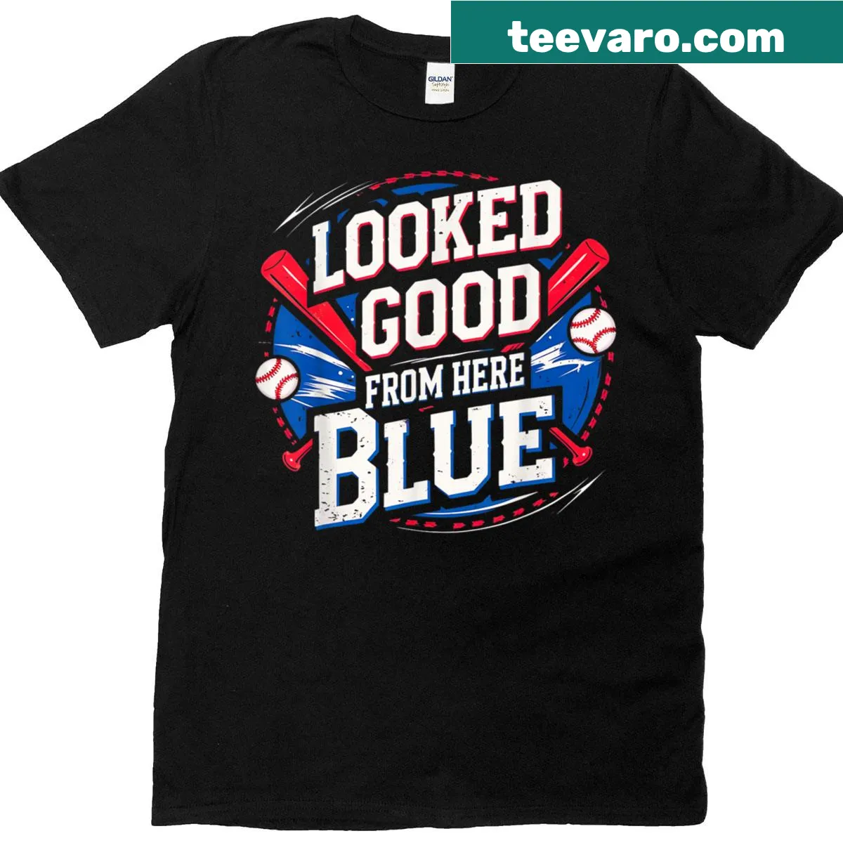 Sarcastic quote T-shirt with playful typography about appearances — on a men's t-shirt