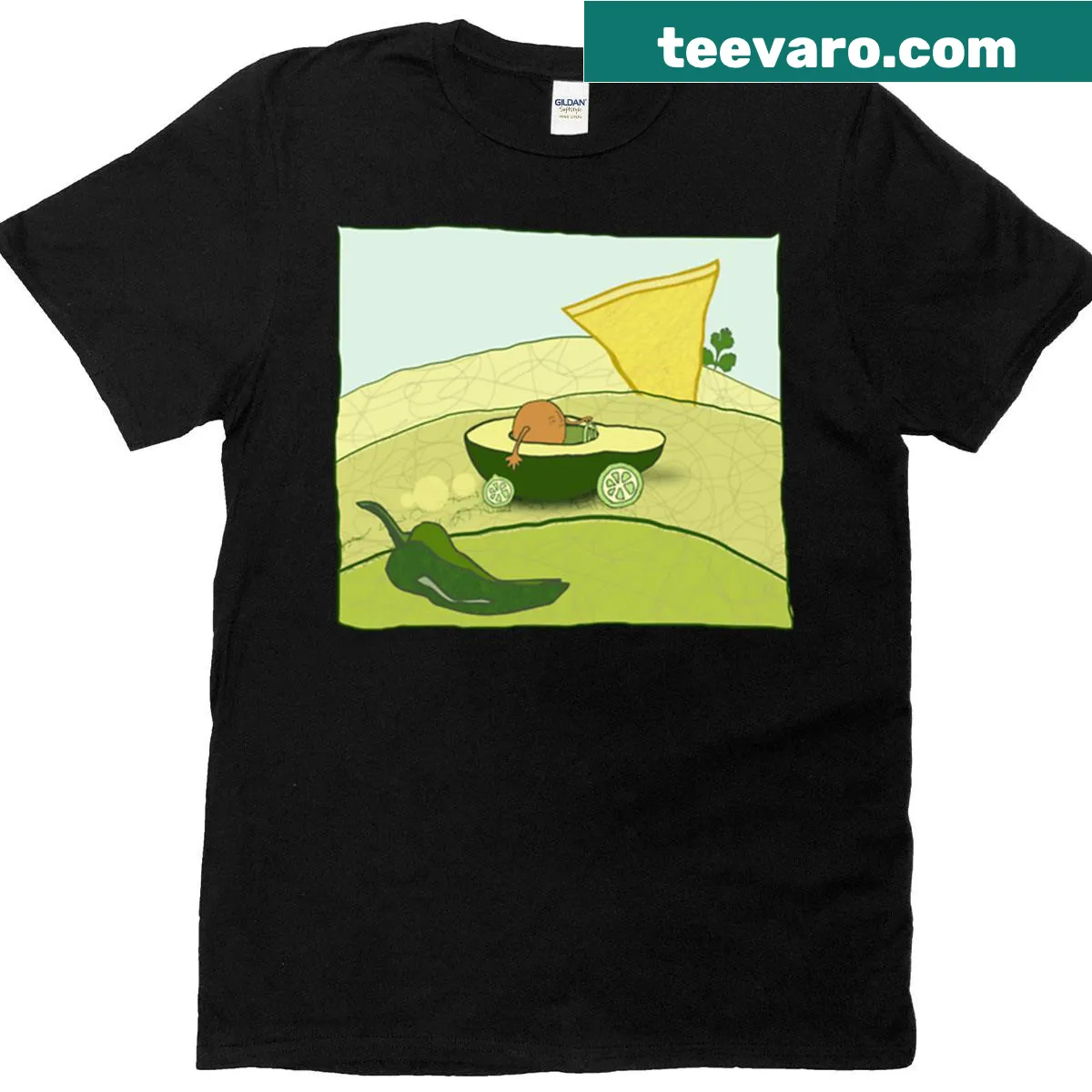Funny dog pun text on a T-shirt for dog lovers. — on a men's t-shirt