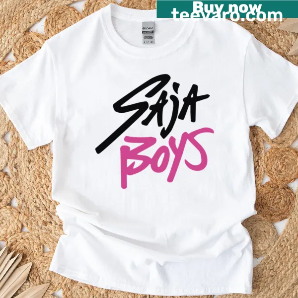 Illustrated fanart design featuring Saja Boys characters.