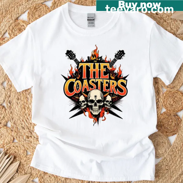 Fan art of The Coasters on a T-shirt