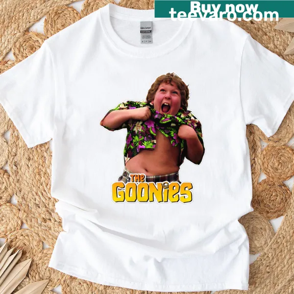 Illustrated Truffle Shuffle t-shirt inspired by The Goonies movie