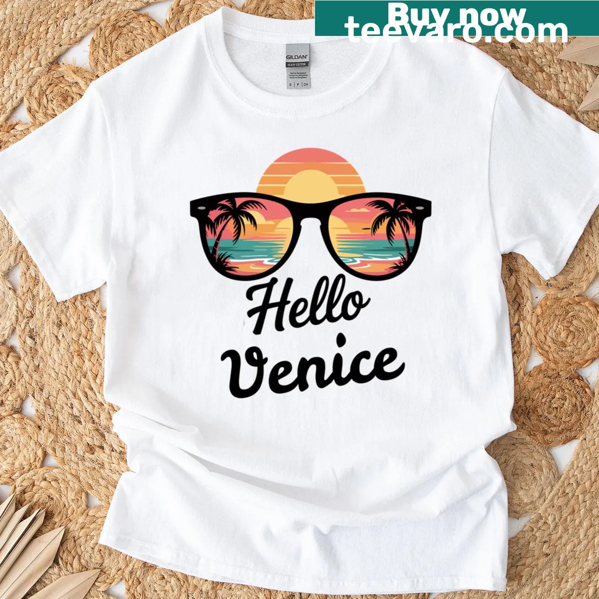 Independence Day t-shirt with patriotic design — on a men's t-shirt