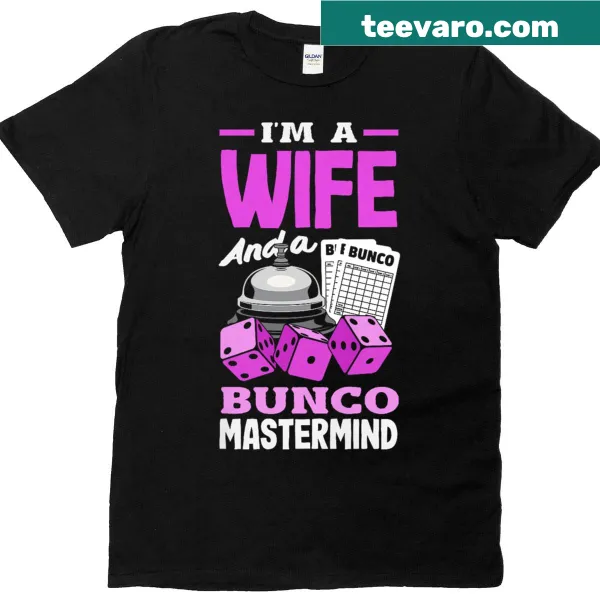 Fun Bunco-themed t-shirt for dice game lovers