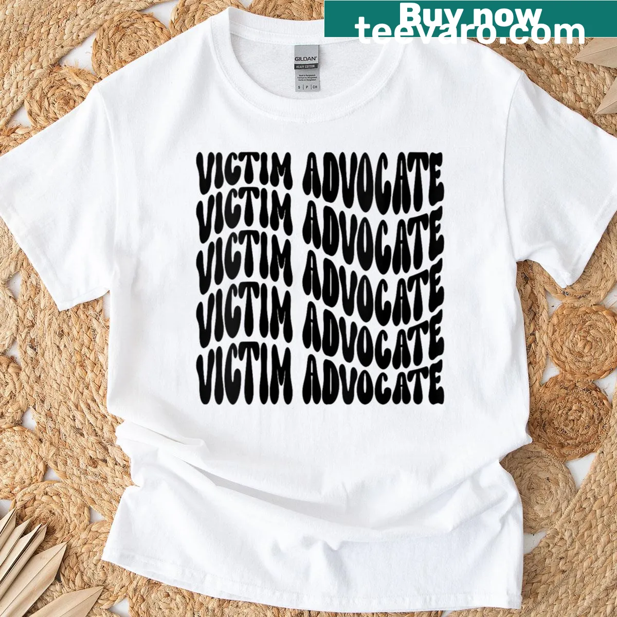 American flag and nurse emblem graphic on a T-shirt — on a men's t-shirt