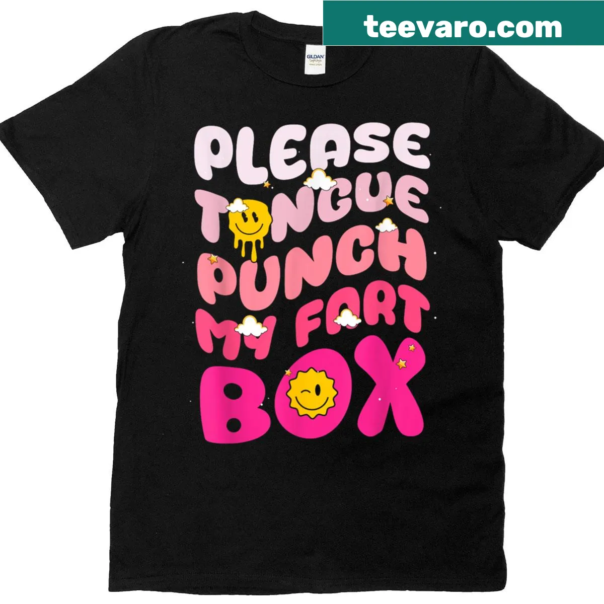 Retro graphic design with humorous text on a t-shirt — on a men's t-shirt