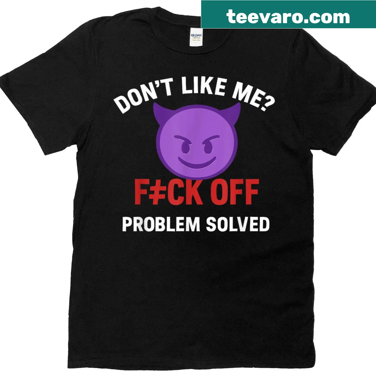 Sarcastic humor T-shirt with a bold message — on a men's t-shirt