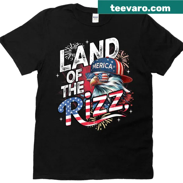 Funny patriotic T-shirt with eagle and humorous text