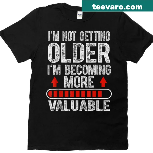 Humorous dad saying about aging graphic T-shirt.