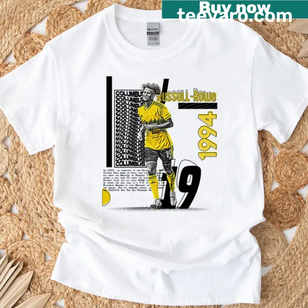 Illustration of a soccer player on a premium T-shirt