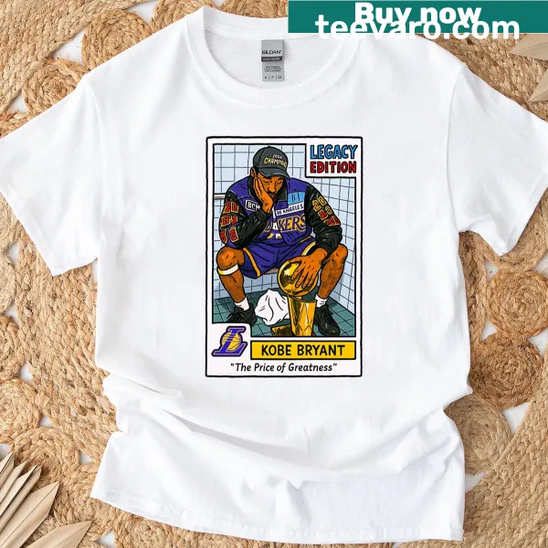 Illustrative T-shirt honoring the legacy of Kobe Bryant